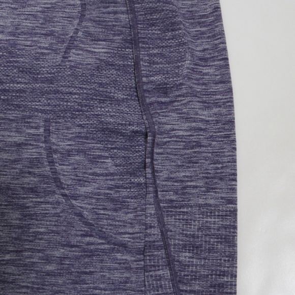 Lululemon Run Swiftly Tech Long Sleeve Crew Space Dye Heathered Cadet Blue 6 - Picture 5 of 12